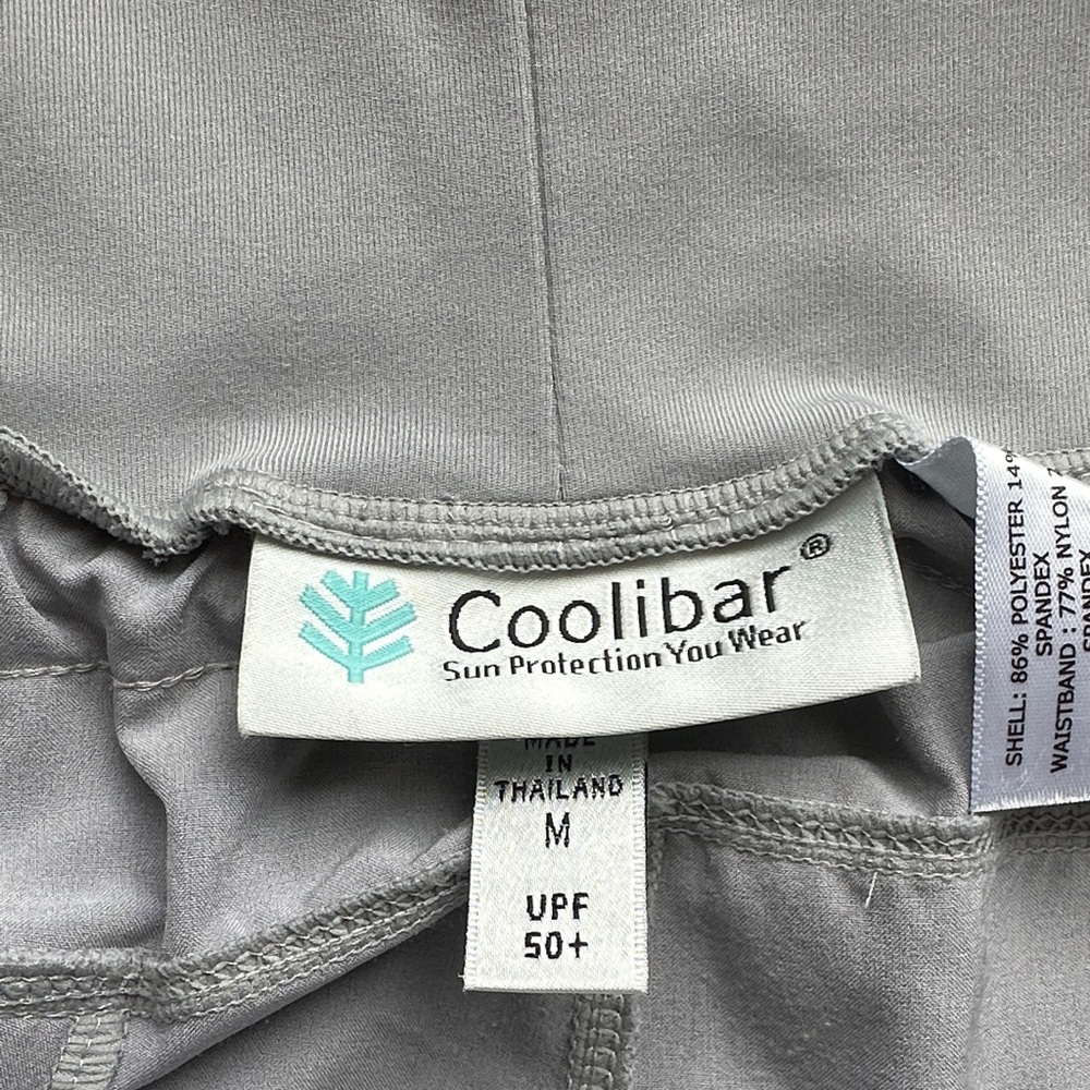 Coolibar Light Gray Jogger Pants Size Medium - Picture 4 of 6
